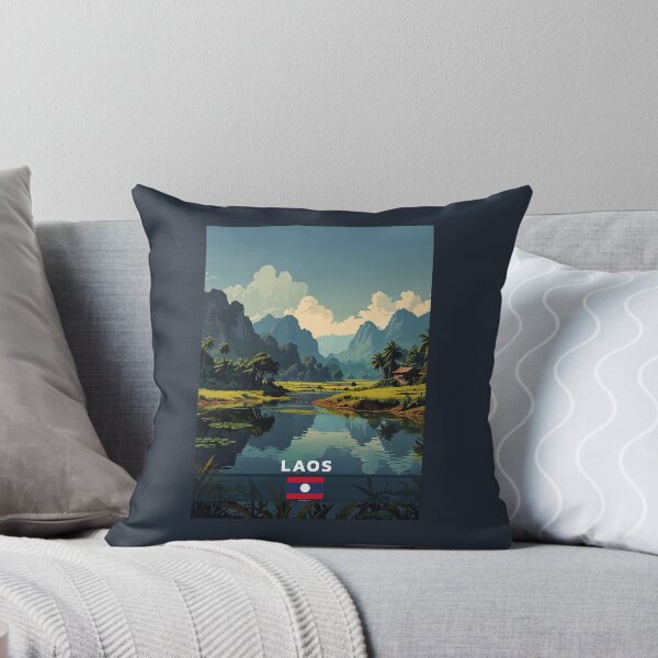 Item preview, Laos Travel  designed and sold by Thistle-TShop.