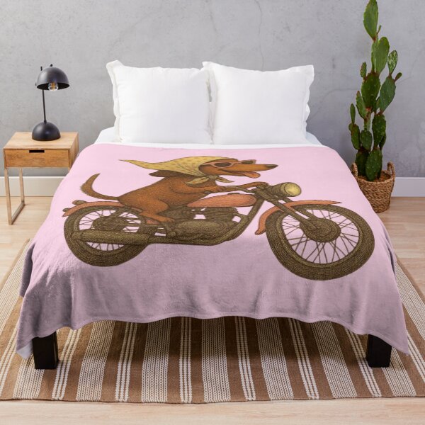 Item preview, Dachshund on Motorcycle – Adventure Travel designed and sold by Aloloco.