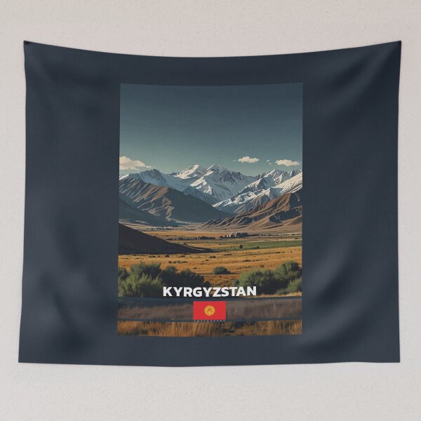 Item preview, Kyrgyzstan Travel  designed and sold by Thistle-TShop.