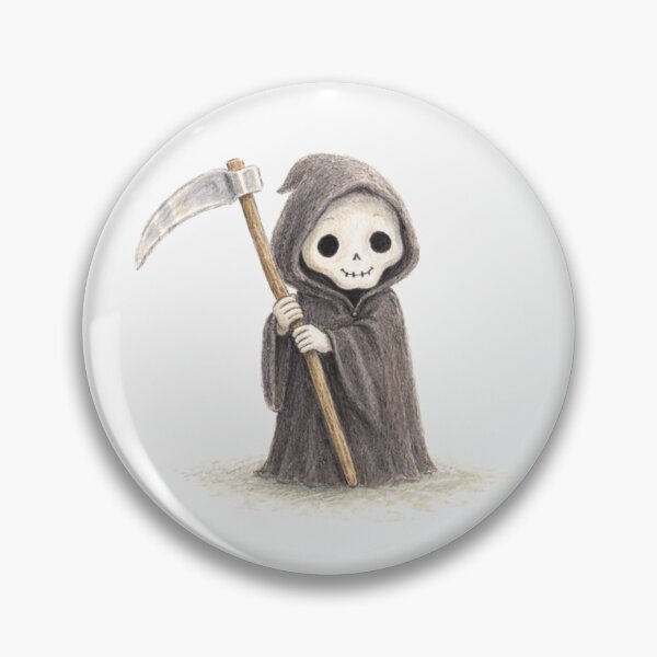 Item preview, Paranormal Pals: L'il Reaper – Not Today… I'm Just Checking In designed and sold by Haunted House of Cards.