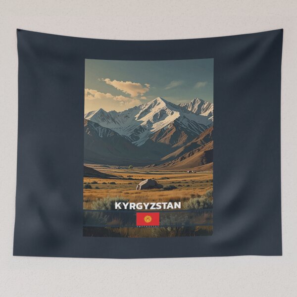 Item preview, Kyrgyzstan Travel  designed and sold by Thistle-TShop.