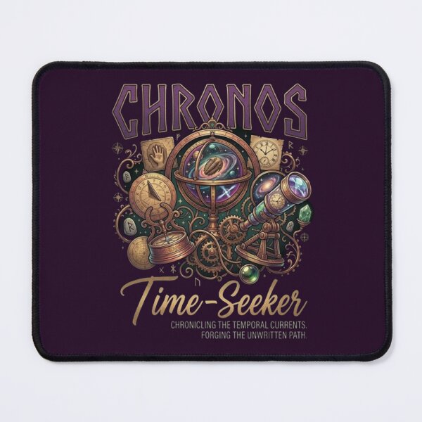 Item preview, Chronos – Time-Seeker Emblem designed and sold by Dogandesighn.