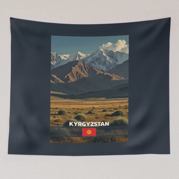 Item preview, Kyrgyzstan Travel  designed and sold by Thistle-TShop.