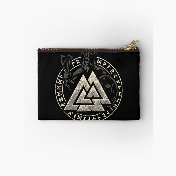 Item preview, Valknut Viking Warrior T-Shirt – Norse Mythology Symbol, Nordic Runes Circle, Odin Warrior Design designed and sold by R3X .