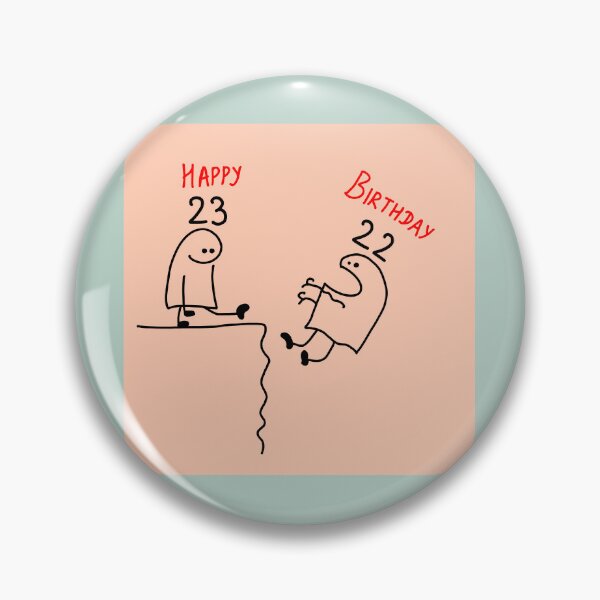 Item preview,  Funny birthday card- 23rd birthday designed and sold by vyascreations.