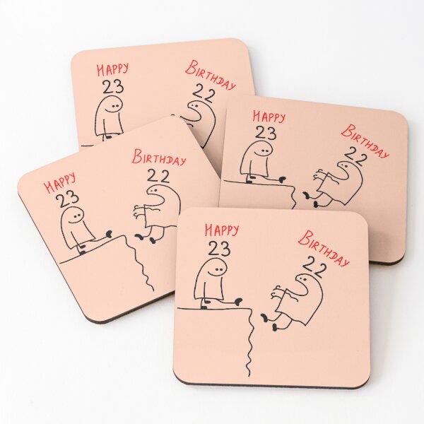 Item preview,  Funny birthday card- 23rd birthday designed and sold by vyascreations.
