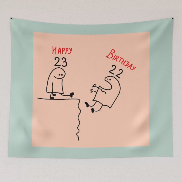 Item preview,  Funny birthday card- 23rd birthday designed and sold by vyascreations.