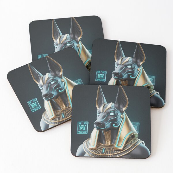 Item preview, Anubis 4.0 - The Digital Underworld Guardian designed and sold by THEARTCURATİON .