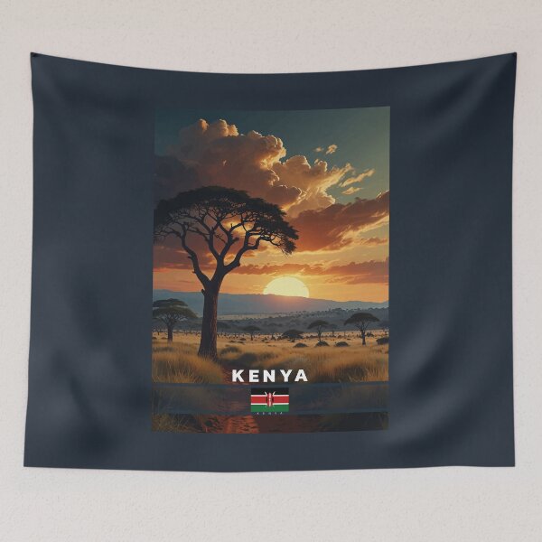 Item preview, Kenya Travel  designed and sold by Thistle-TShop.