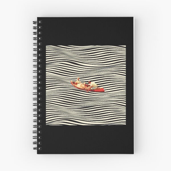 Item preview, Surreal Boat Ride Abstract Optical Illusion Art designed and sold by pmthjvoo74.