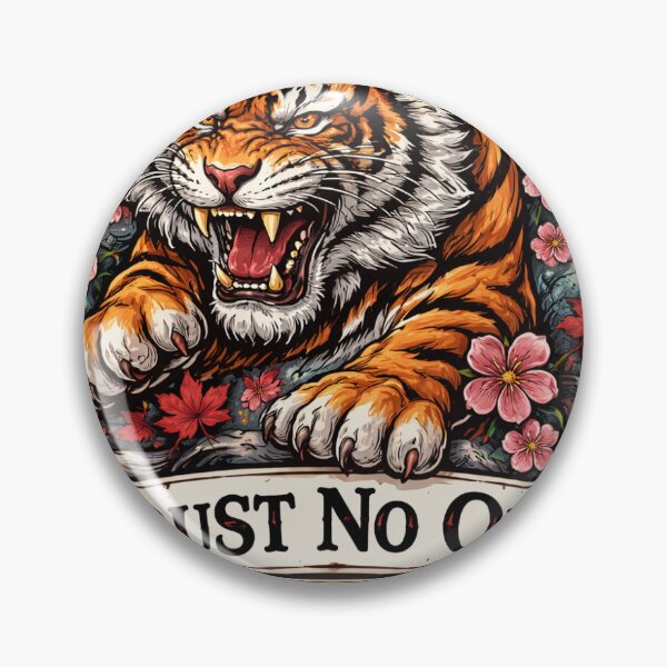 Item preview, Trust No One Japanese Tiger Tattoo designed and sold by RenderSpace.