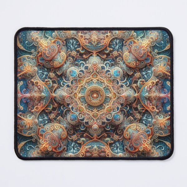Item preview, Fractal Mandala – Cosmic Symmetry Design designed and sold by Dogandesighn.
