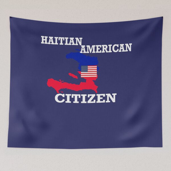 Item preview, Citizenship gift US Haitian flag Naturalization citizen present designed and sold by ComboT.