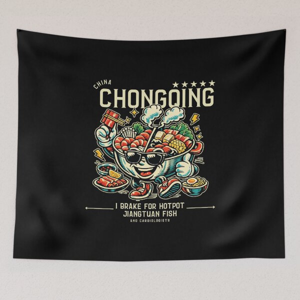 Item preview, I brake for hot pot designed and sold by Peerless-Prime.