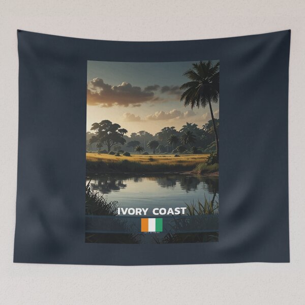 Item preview, Ivory Coast Travel  designed and sold by Thistle-TShop.