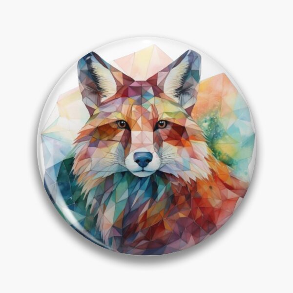 Artikelvorschau, Moderner geometrischer Fuchs entworfen und verkauft von KrisGraphic45.