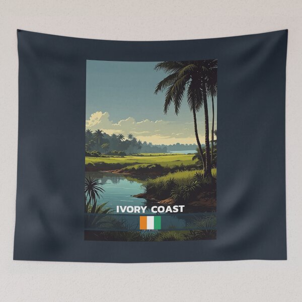 Item preview, Ivory Coast Travel  designed and sold by Thistle-TShop.