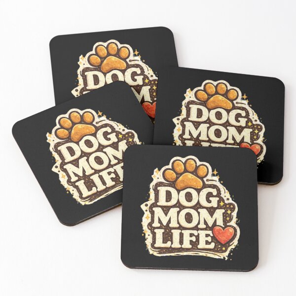 Item preview, Dog Mom Life Funny Dog Lover Quote designed and sold by Tropivaro.