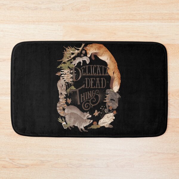 Item preview, Delicate Dead Things Skull And Mushroom Art designed and sold by pmthjvoo74.