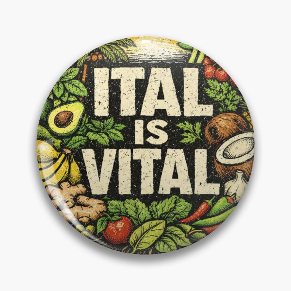 Item preview, Ital Is Vital designed and sold by SavvyEarth.