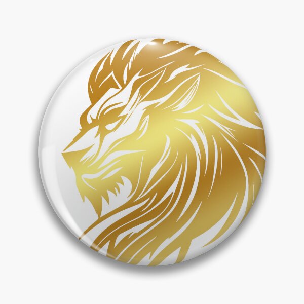 Item preview, Powerful Gold Lion designed and sold by rowgazer.