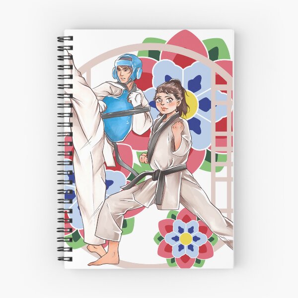 Item preview, Combat and Tradition - Taekwondo Duo in Action designed and sold by Kanniax.