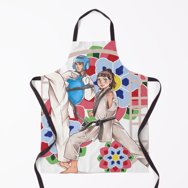 Item preview, Combat and Tradition - Taekwondo Duo in Action designed and sold by Kanniax.