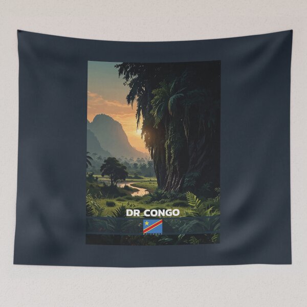 Item preview, DR Congo Travel  designed and sold by Thistle-TShop.
