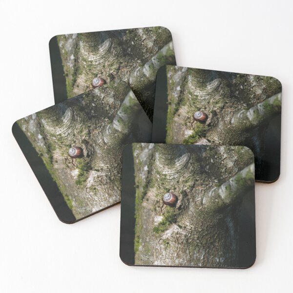 Item preview, Land snail and tree designed and sold by Stephen Jarman.