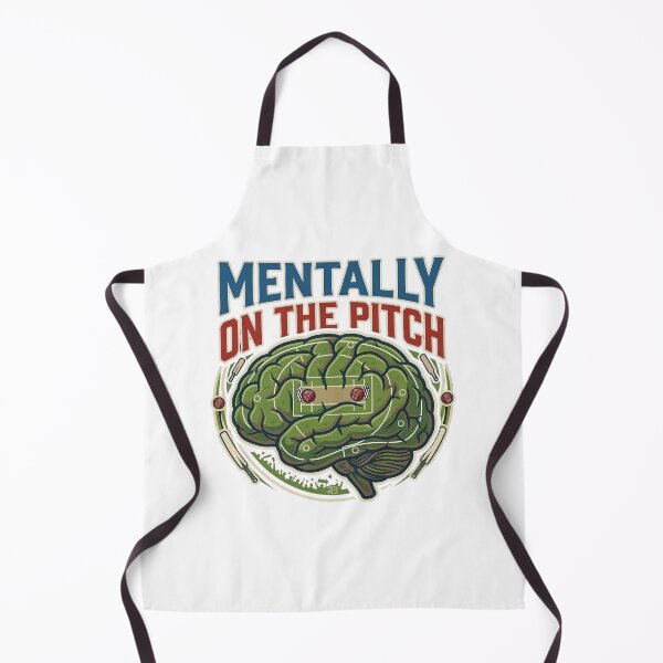 Item preview, Mentally On The Pitch – Cricket Mindset Brain Field T-Shirt designed and sold by warlistop.