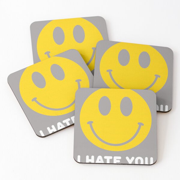 Item preview,  I Hate You Happy Smile Face designed and sold by KathieFaugh.