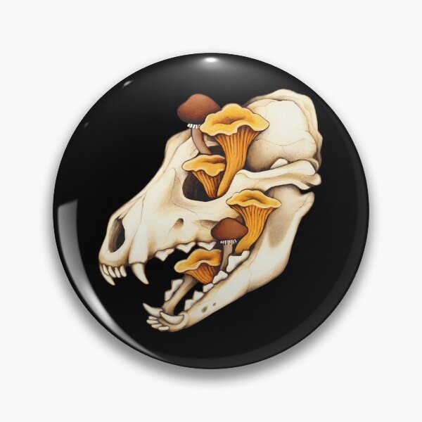 Item preview, Wolf Skull Vulture Culture Macabre Art designed and sold by pmthjvoo74.