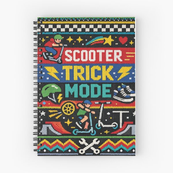 Item preview, Scooter Trick Fashion Stunt Scooter Knitting Pattern Design designed and sold by Mauswohn.