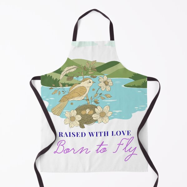 Item preview, Raised with Love, Born to Fly designed and sold by EirozStudio.