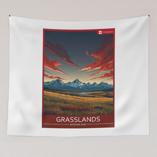 Item preview, Grasslands National Park Canada Travel designed and sold by Thistle-TShop.