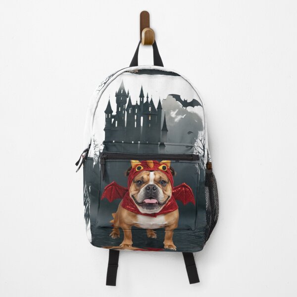 Item preview, Funny Dragon Dog Costume | Cute Bulldog Halloween Fantasy designed and sold by ChenEngEng.