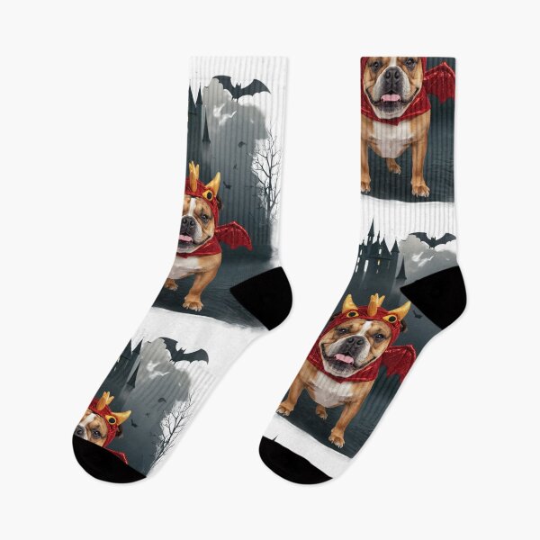 Item preview, Funny Dragon Dog Costume | Cute Bulldog Halloween Fantasy designed and sold by ChenEngEng.