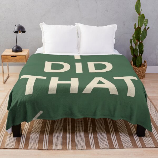 Item preview, Minimalist Green I Did That Typography Poster designed and sold by DGtaLrtcom.