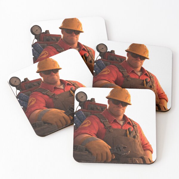 Item preview, The Engineer TF2 Gaming Art designed and sold by MonaRose_Art.