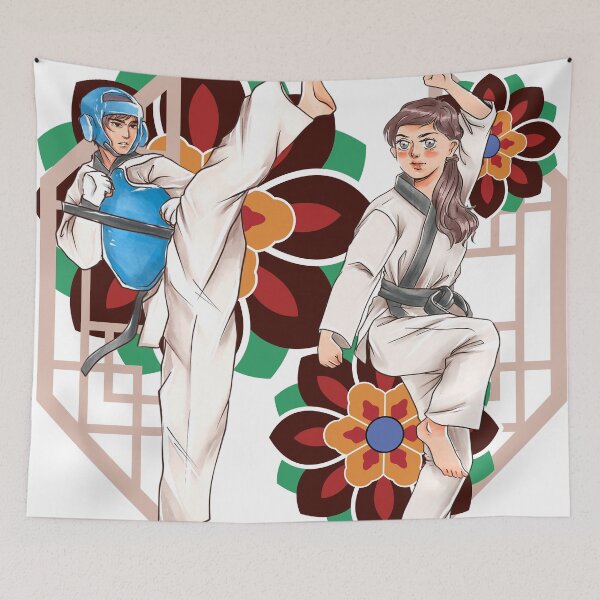 Item preview, Power and Serenity - The Art of Taekwondo designed and sold by Kanniax.