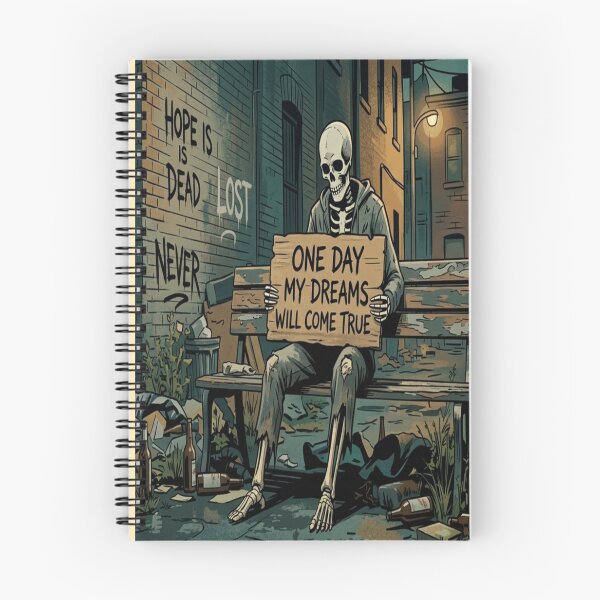 Item preview, One Day  Skeleton Hope Graffiti designed and sold by Stefanrajzer.