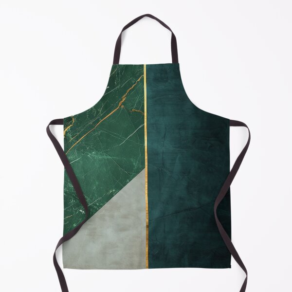 Item preview, Minimalist emerald marble design with gold – geometric green petrol structure designed and sold by CosmicGlyph.