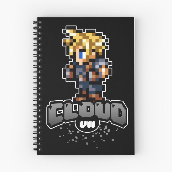 Item preview, Final Fantasy VII - Cloud Sprite designed and sold by ZeWissou.