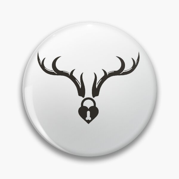 Item preview, Stag Antlers with Lock designed and sold by Sub Hub.