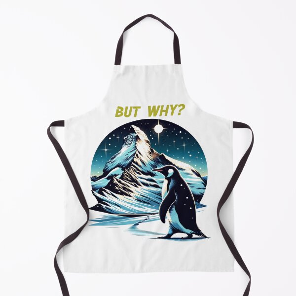 Item preview, Cute Penguin in Arctic Mountains designed and sold by aiTrendy09.
