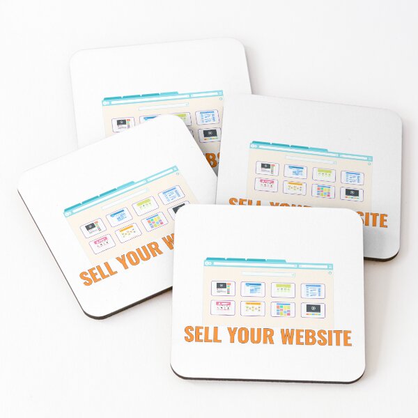 Item preview, Sell Your Website Browser Preview Digital Business Tech Art designed and sold by PixelWaveBD.