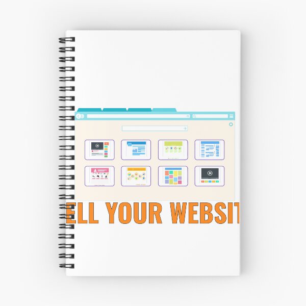 Item preview, Sell Your Website Browser Preview Digital Business Tech Art designed and sold by PixelWaveBD.