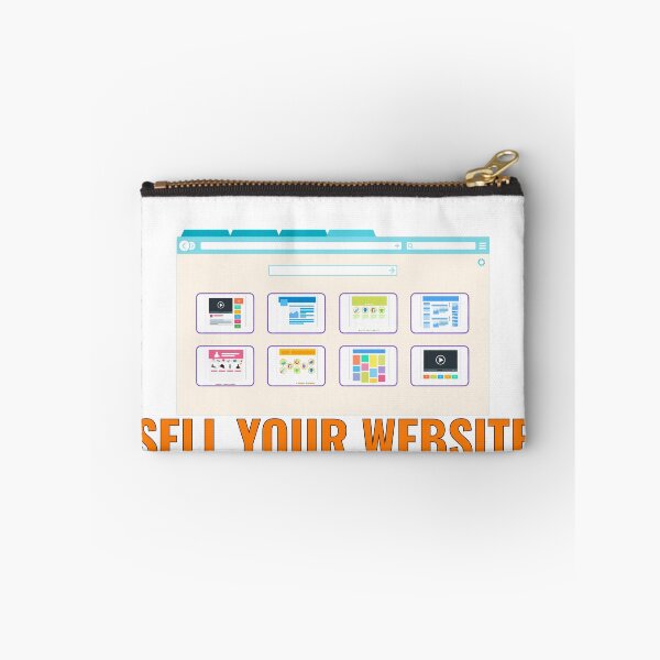 Item preview, Sell Your Website Browser Preview Digital Business Tech Art designed and sold by PixelWaveBD.