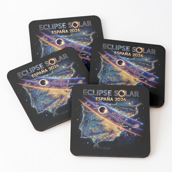Item preview, Eclipse Solar Total España 2026 Path of Totality Map designed and sold by Davidpama.