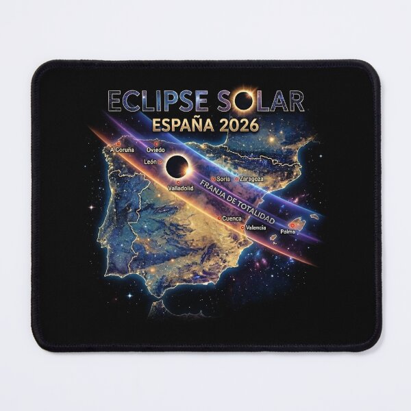 Item preview, Eclipse Solar Total España 2026 Path of Totality Map designed and sold by Davidpama.